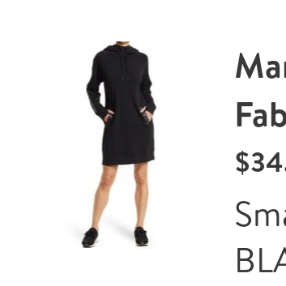 Marc New York Performance | Hooded Sweater Dress